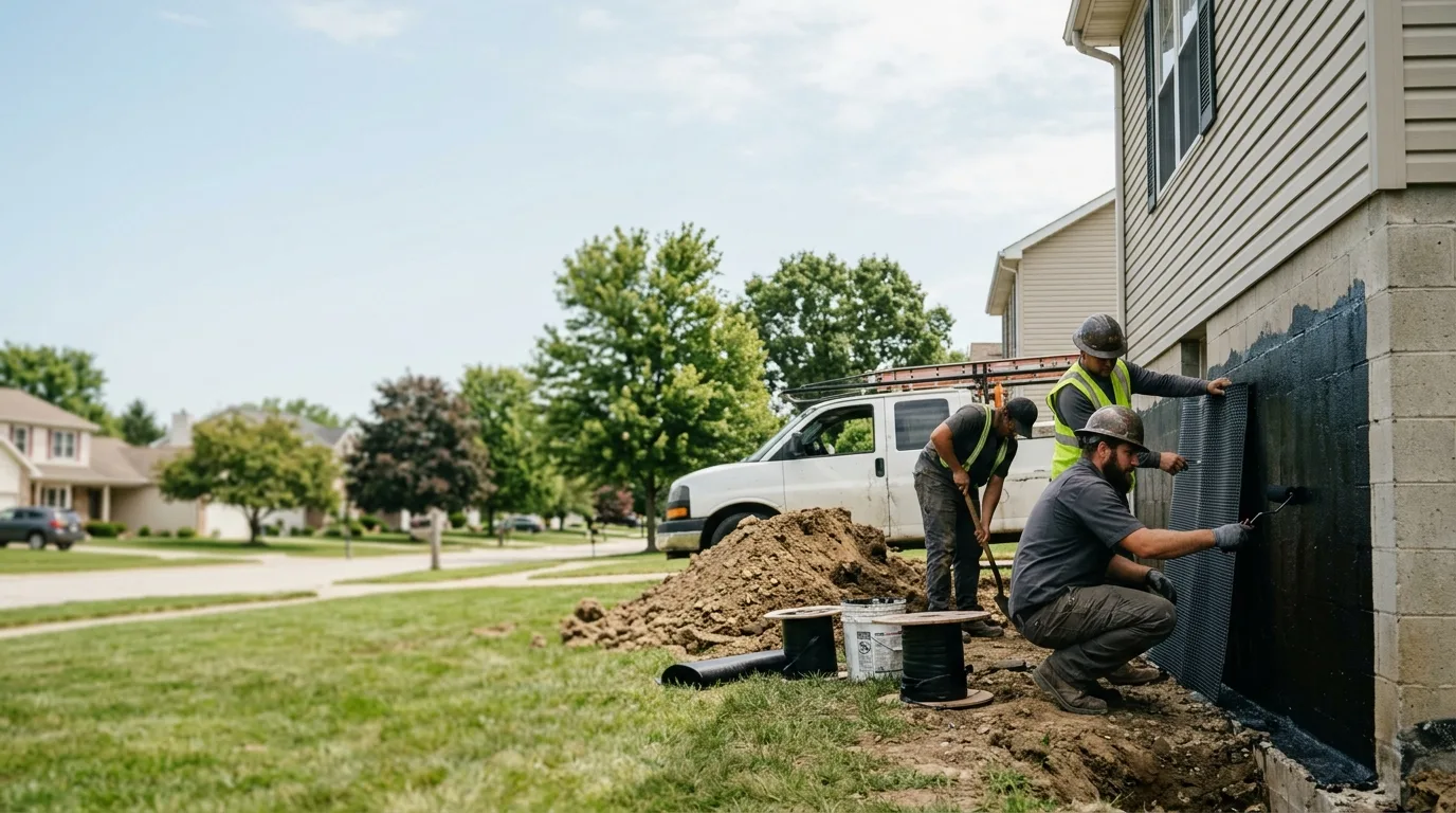 Basement Waterproofing in La Moille, IL near me